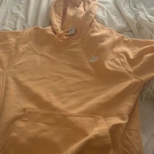 Nike orange hoodie